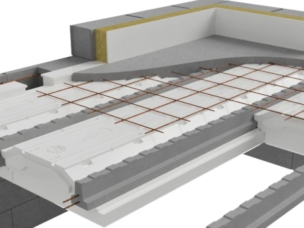 Structure d'un plancher beton
